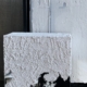 Blok van spiegel en betonstuc 15-15-5 cm Laura de Wilde