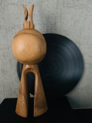 Noten houten object C vd Meyden no 45 40 cm